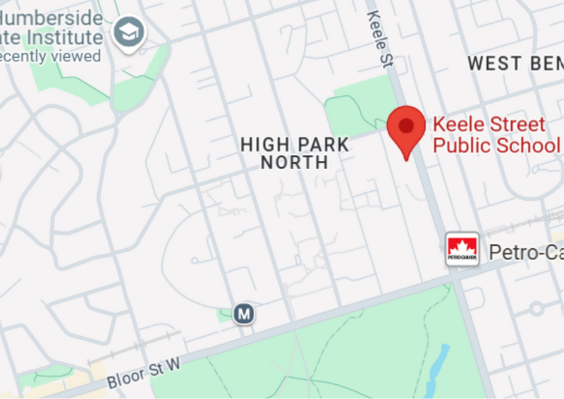 Keele PS Map