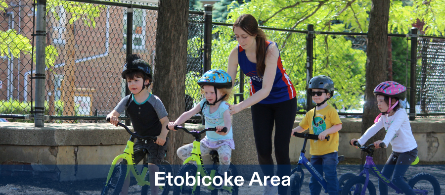 Etobicoke learn to bike area